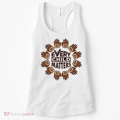 Every Child Matters Native American Hand Pattern Women's Tank Top