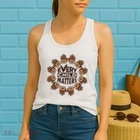 Every Child Matters Native American Hand Pattern Women's Tank Top thumb 2