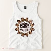 Every Child Matters Native American Hand Pattern Tank Top thumb 2