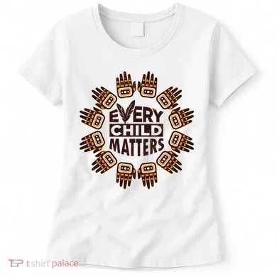Every Child Matters Native American Hand Pattern Women's T-Shirt