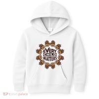 Every Child Matters Native American Hand Pattern Kids Hoodie thumb 0