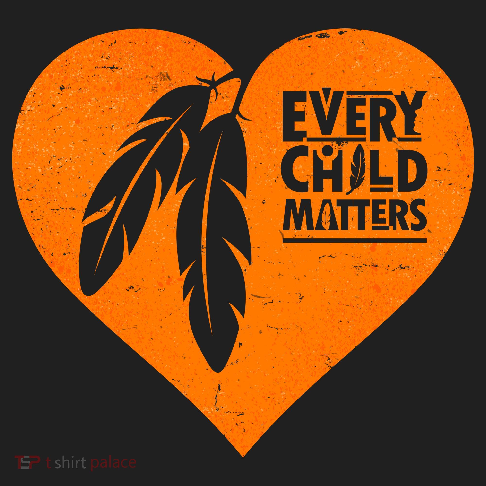 Every Child Matters Native American Feather Heart Beanie