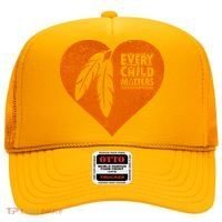Every Child Matters Native American Feather Heart Hat thumb 0