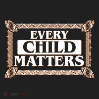 Every Child Matters Native American Indigenous Children Orange Day Golf Towel thumb 3