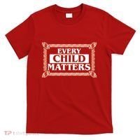 Every Child Matters Native American Indigenous Children Orange Day T-Shirt thumb 0