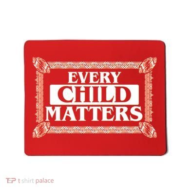 Every Child Matters Native American Indigenous Children Orange Day Mousepad