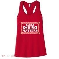 Every Child Matters Native American Indigenous Children Orange Day Women's Tank Top thumb 0