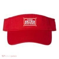 Every Child Matters Native American Indigenous Children Orange Day Visor thumb 0