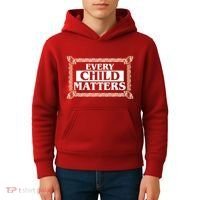 Every Child Matters Native American Indigenous Children Orange Day Kids Hoodie thumb 4