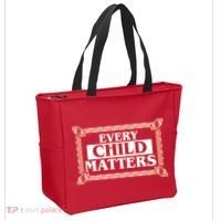 Every Child Matters Native American Indigenous Children Orange Day Tote Bag thumb 2