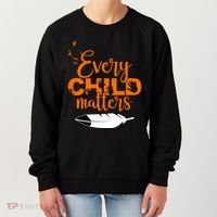 Every Child Matters Childhood Cancer Awareness Women's Sweatshirt thumb 0