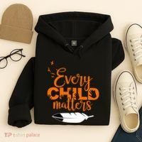 Every Child Matters Childhood Cancer Awareness Hoodie thumb 4