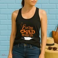 Every Child Matters Childhood Cancer Awareness Women's Tank Top thumb 2