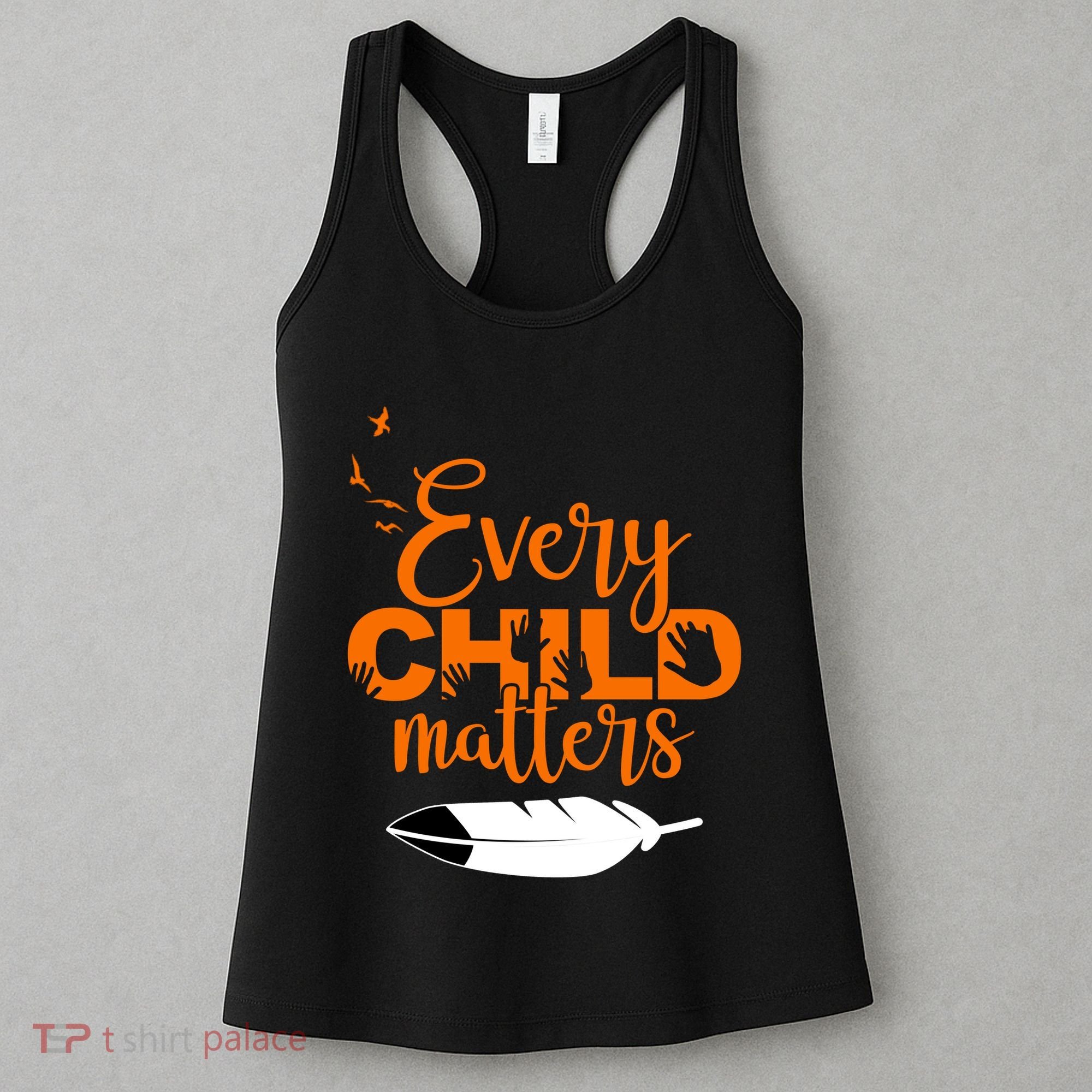 Every Child Matters Childhood Cancer Awareness Women's Tank Top