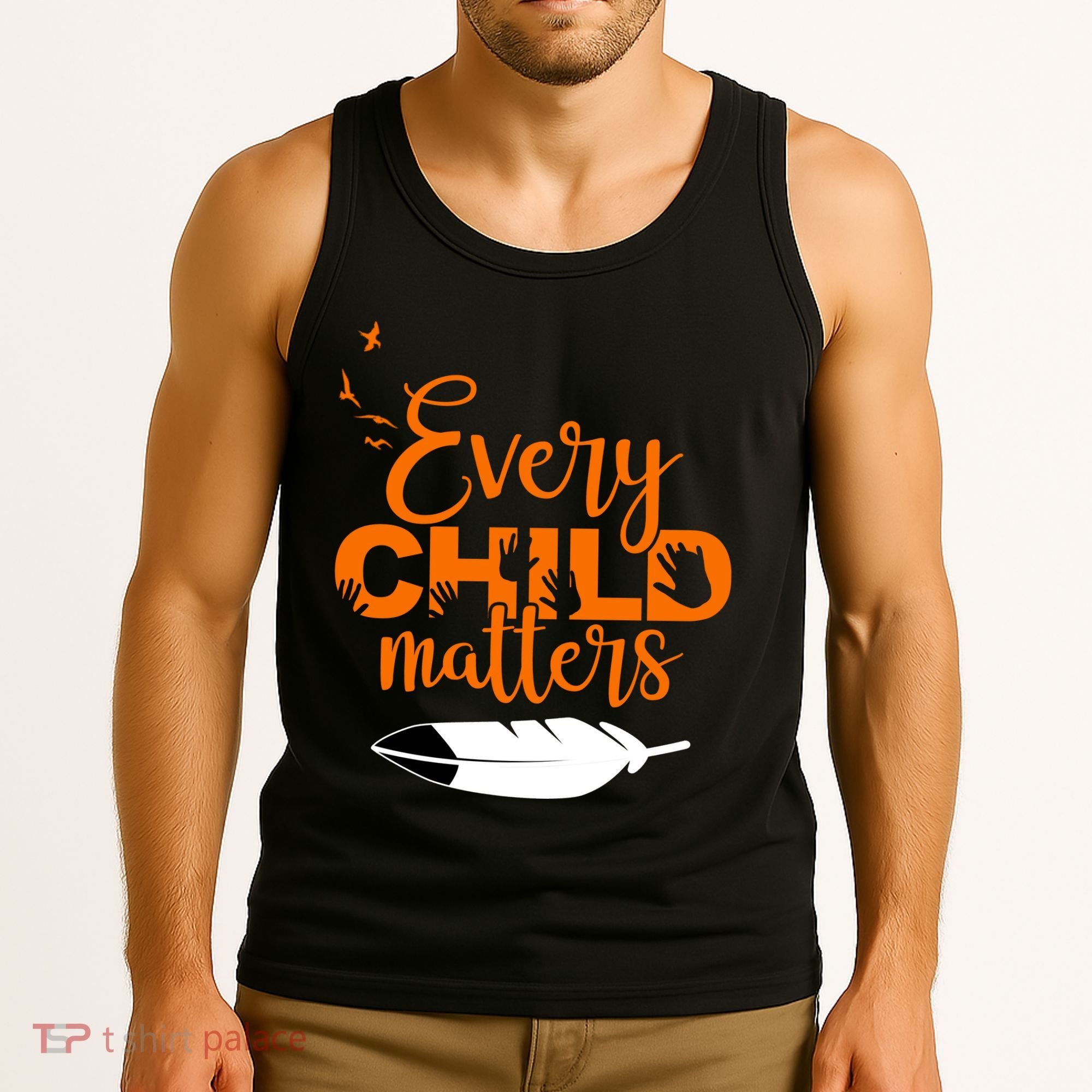 Every Child Matters Childhood Cancer Awareness Tank Top