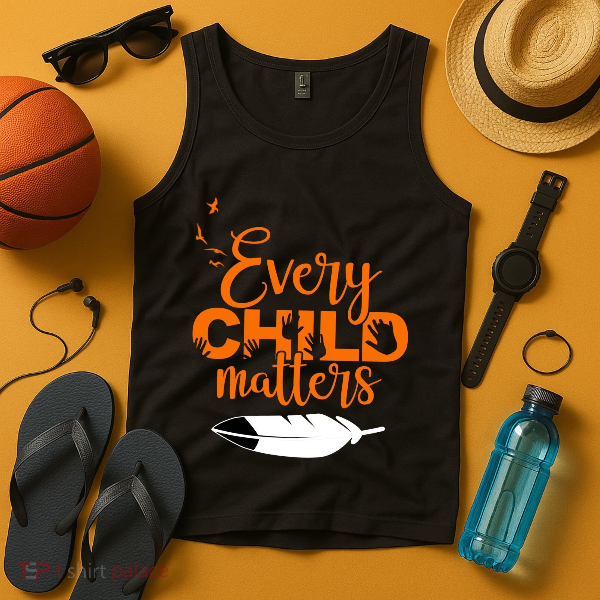 Every Child Matters Childhood Cancer Awareness Tank Top