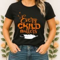 Every Child Matters Childhood Cancer Awareness Women's T-Shirt thumb 2