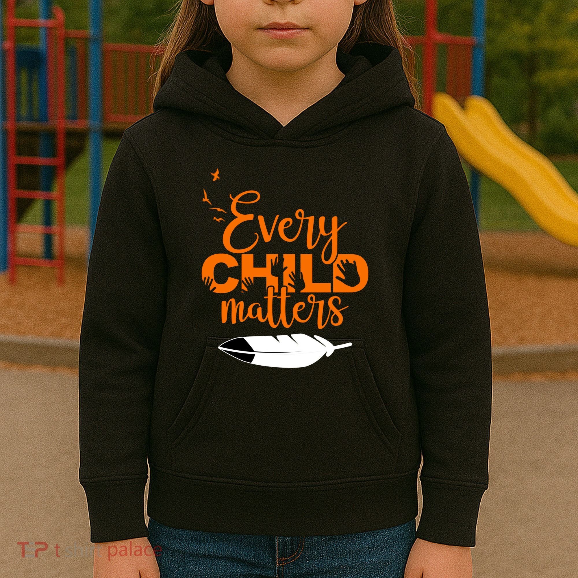 Every Child Matters Childhood Cancer Awareness Kids Hoodie