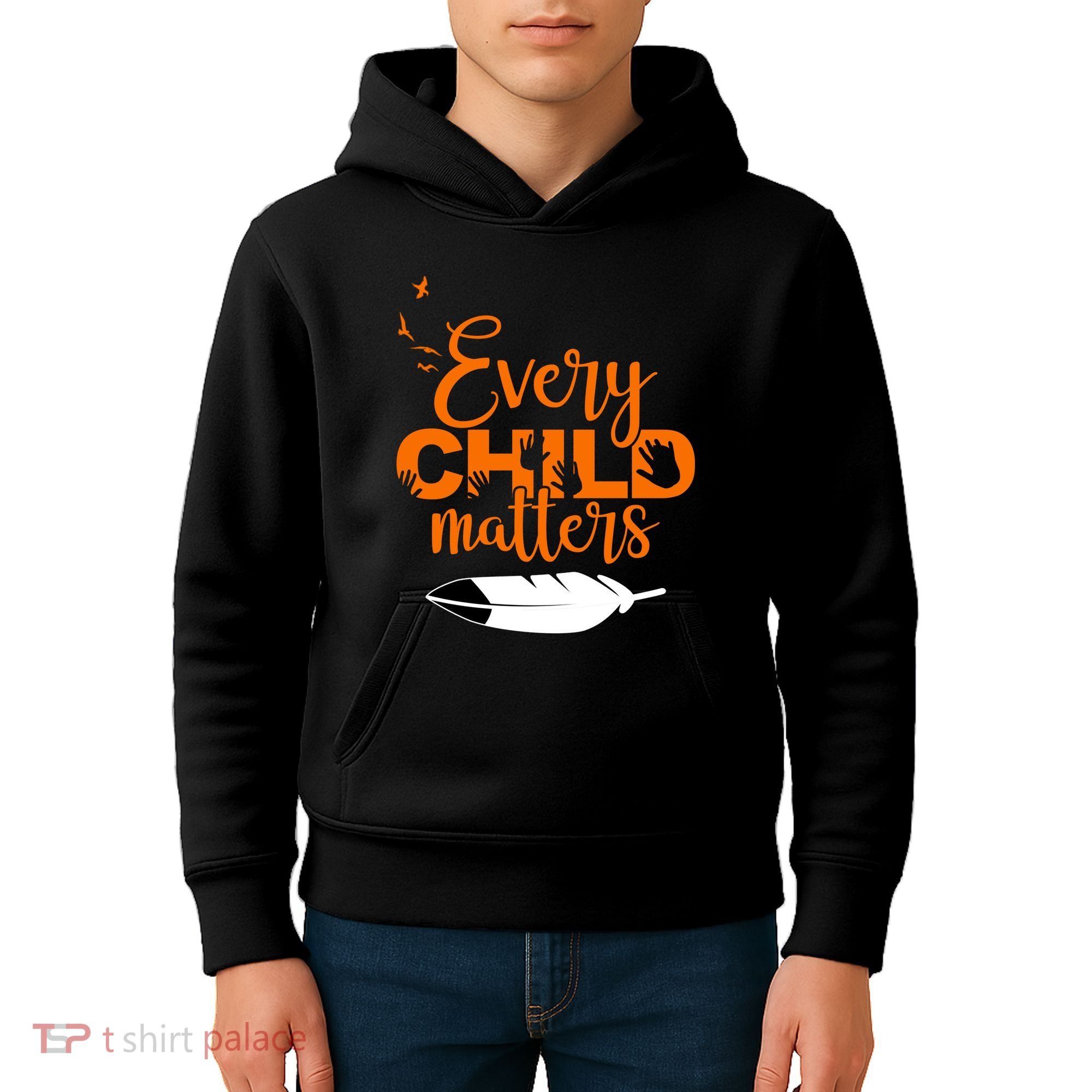 Every Child Matters Childhood Cancer Awareness Kids Hoodie