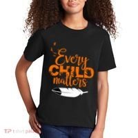 Every Child Matters Childhood Cancer Awareness Kids T-Shirt thumb 2