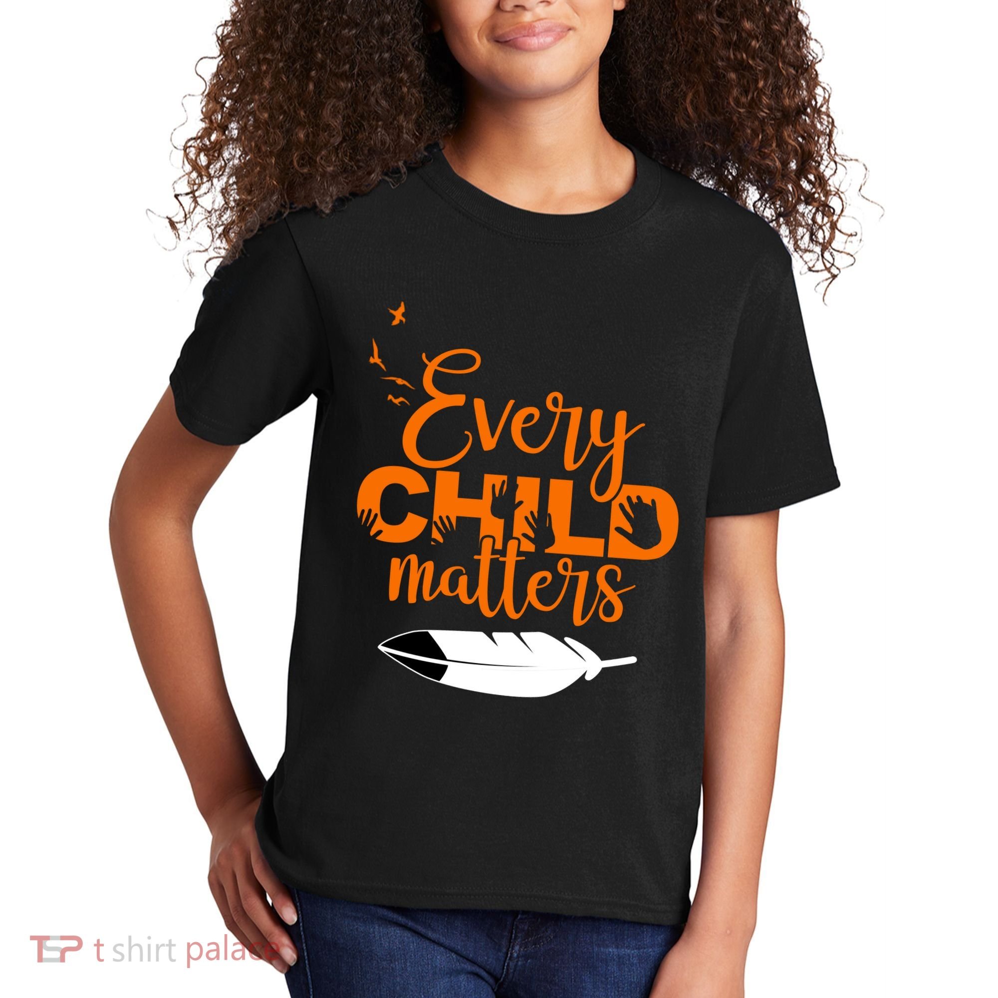 Every Child Matters Childhood Cancer Awareness Kids T-Shirt