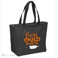 Every Child Matters Childhood Cancer Awareness Tote Bag thumb 2