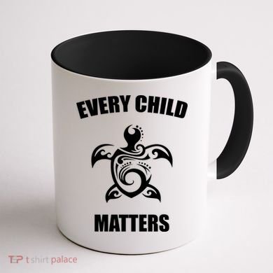 Every Child Matters Turtle Orange Day Coffee Mug back