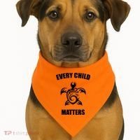 Every Child Matters Turtle Orange Day USA-Made Doggie Bandana thumb 1