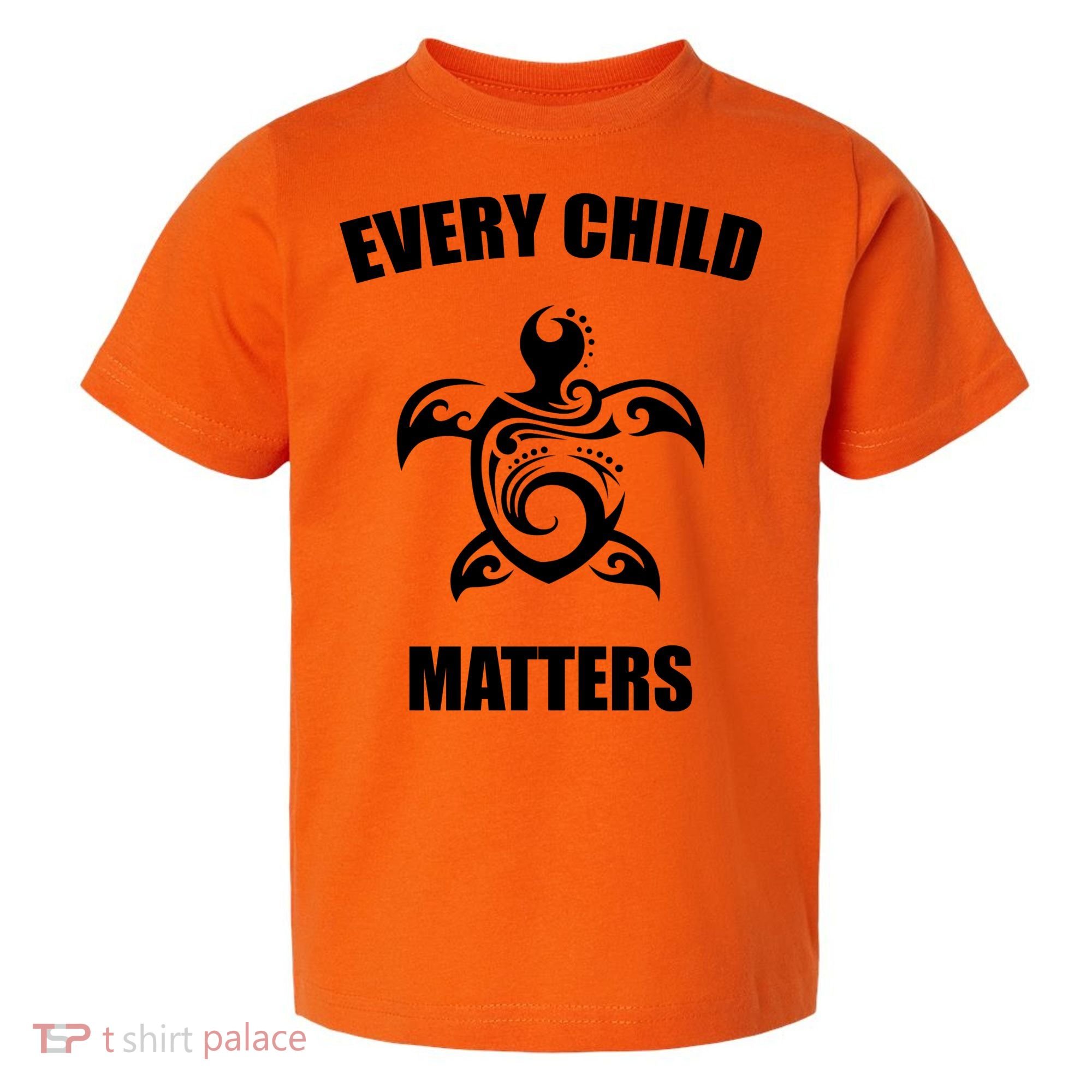 Every Child Matters Turtle Orange Day Toddler T-Shirt