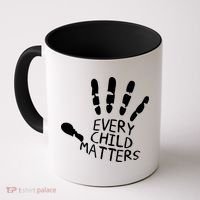 Every Child Matters Handprint Orange Day Coffee Mug thumb 0