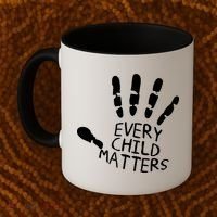 Every Child Matters Handprint Orange Day Coffee Mug thumb 2
