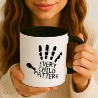 Every Child Matters Handprint Orange Day Coffee Mug thumb 3