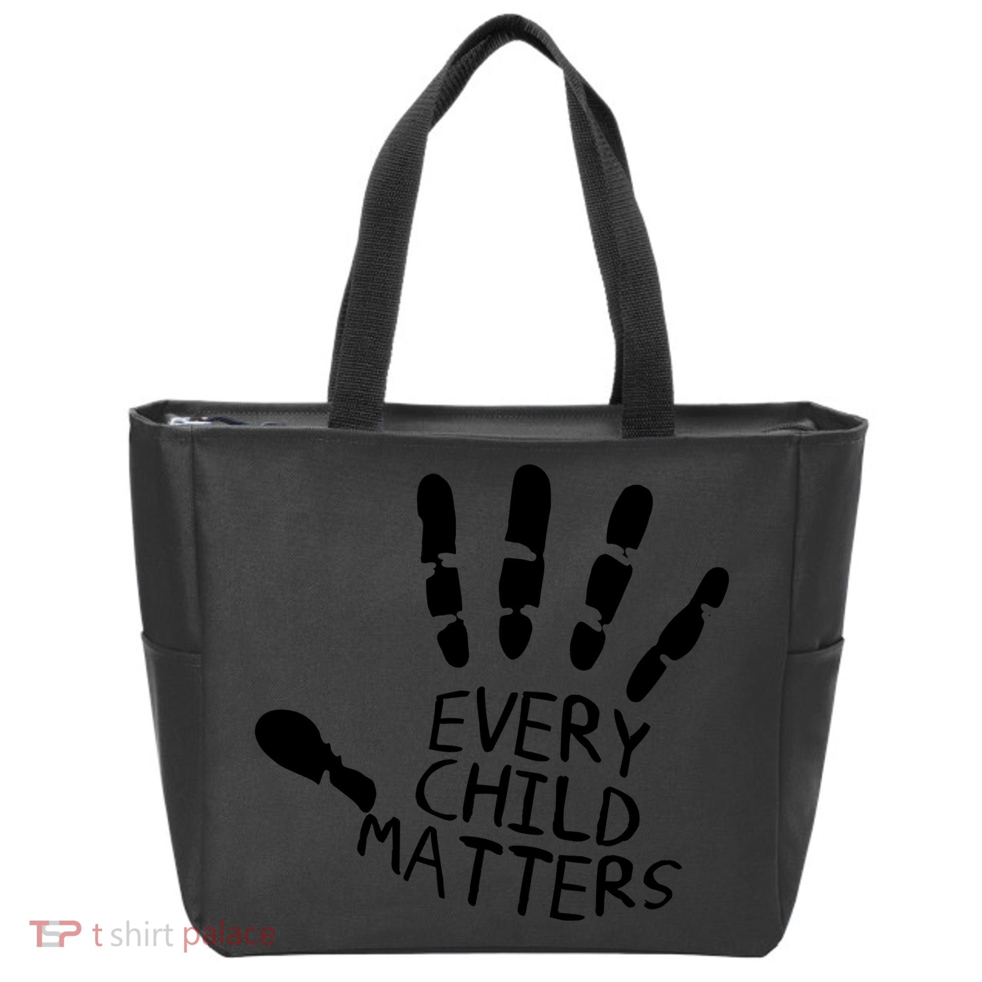Every Child Matters Handprint Orange Day Tote Bag