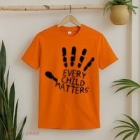 Every Child Matters Handprint Orange Day T-Shirt thumb 2