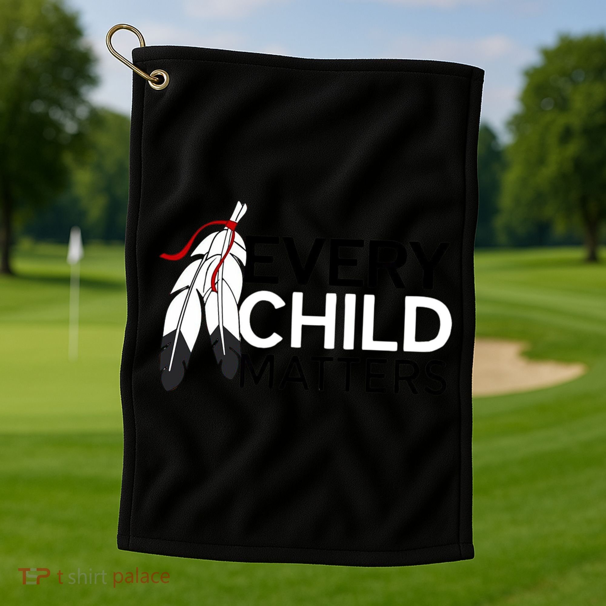 Every Child Matters Canada Orange Day Golf Towel