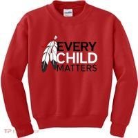Every Child Matters Canada Orange Day Kids Sweatshirt thumb 0