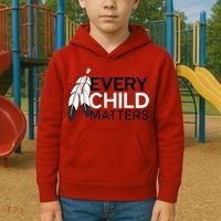 Every Child Matters Canada Orange Day Kids Hoodie thumb 2