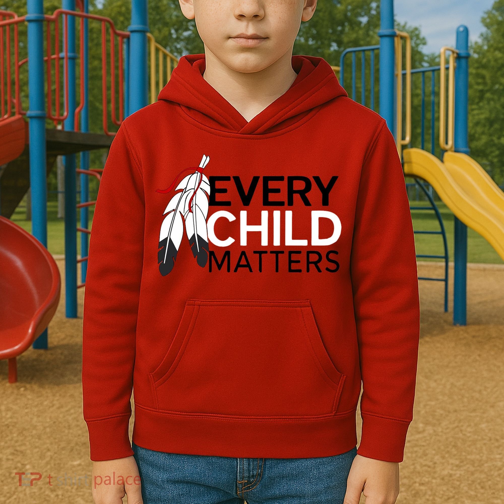 Every Child Matters Canada Orange Day Kids Hoodie
