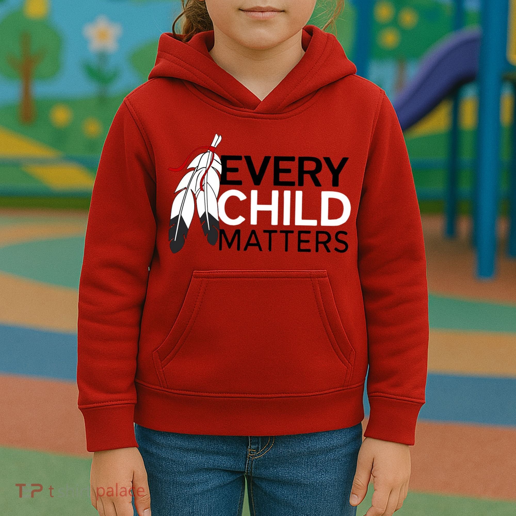 Every Child Matters Canada Orange Day Kids Hoodie