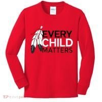 Every Child Matters Canada Orange Day Kids Long Sleeve Shirt thumb 0