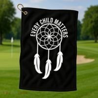 Every Child Matters Orange Day Golf Towel thumb 1