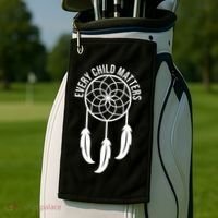 Every Child Matters Orange Day Golf Towel thumb 2