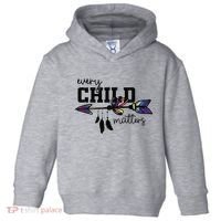 Every Child Matter Funny Toddler Hoodie thumb 0