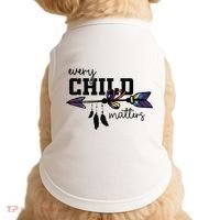 Every Child Matter Funny Doggie Tank thumb 0