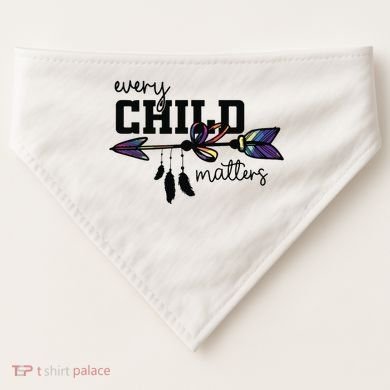 Every Child Matter Funny USA-Made Doggie Bandana