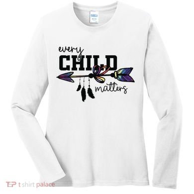 Every Child Matter Funny Women's Long Sleeve Shirt