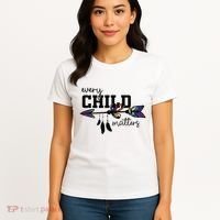 Every Child Matter Funny Women's T-Shirt thumb 4