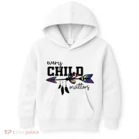 Every Child Matter Funny Kids Hoodie thumb 0