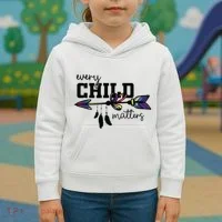 Every Child Matter Funny Kids Hoodie thumb 3