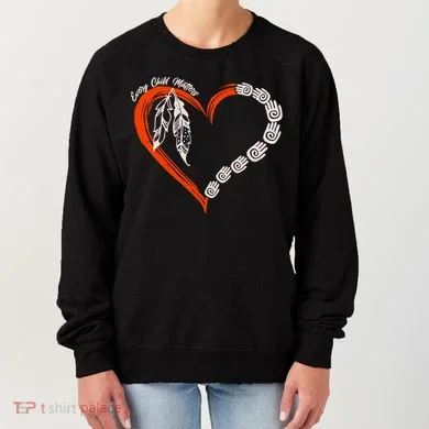 Every Child Matters Native American Pattern Women's Sweatshirt